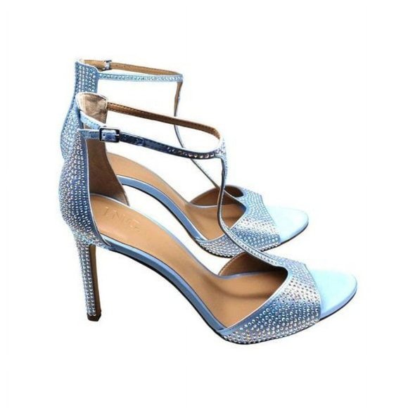 I.N.C International Concept Firah T-Strap Dress Sandals Blue Size 9.5 M NWB - Picture 4 of 5